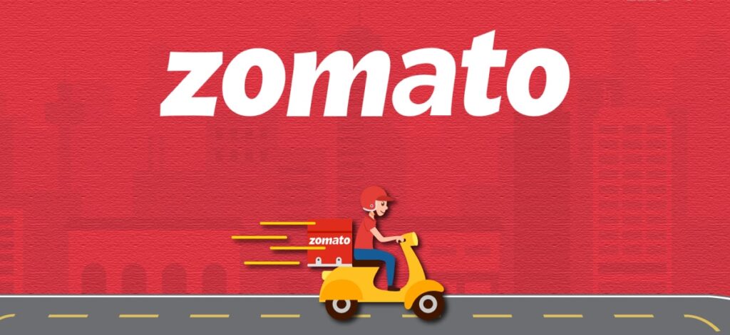 Zomato on NSE