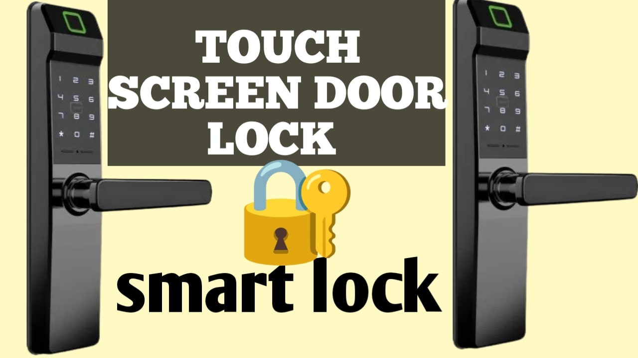 Touchscreen door lock