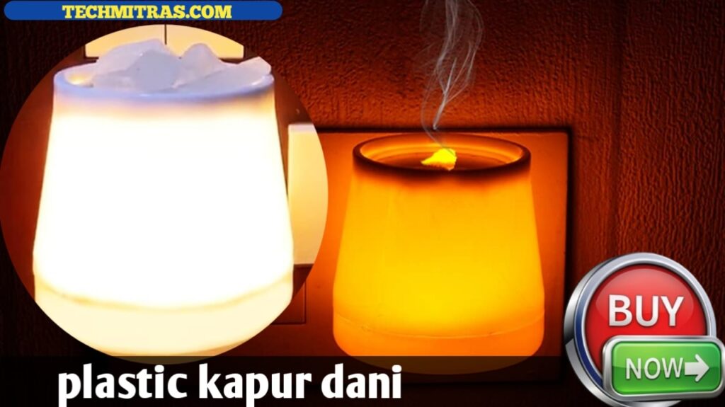 Plastic Kapoor Dani with Night Lamp